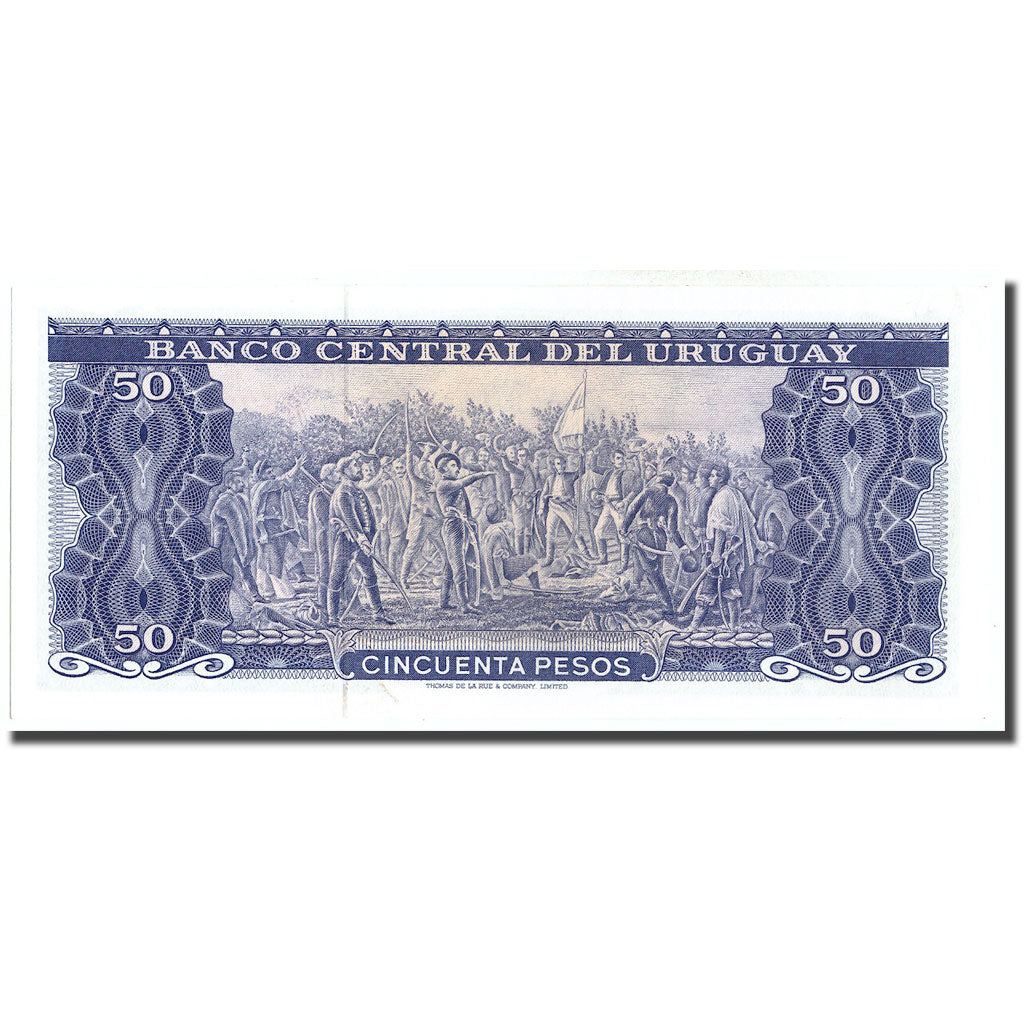 Banconote, Uruguay, 50 Pesos, KM:46a, FDS