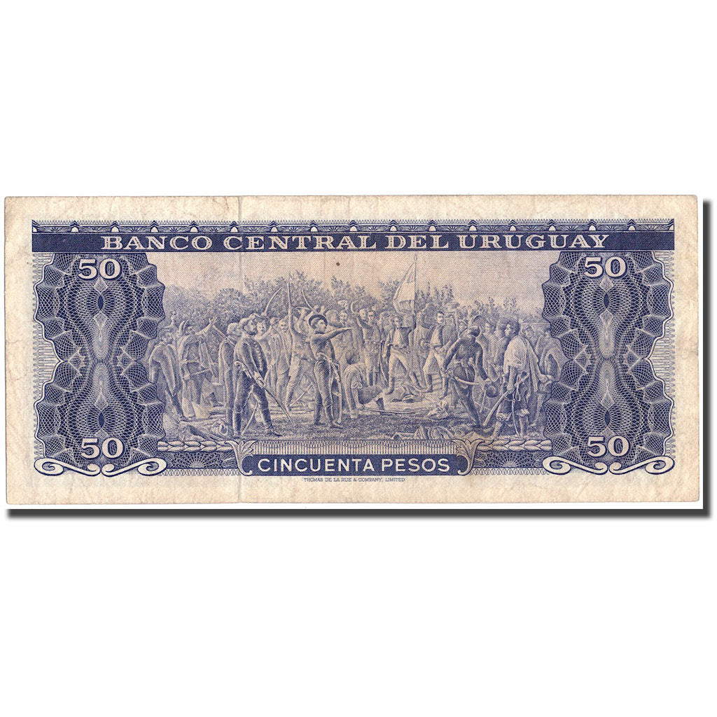 Banconote, Uruguay, 50 Pesos, KM:46a, BB