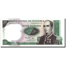 Banknote, Venezuela, 20 Bolivares, 1987, 1987-10-20, KM:71, AU(50-53)