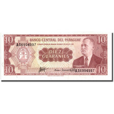 Geldschein, Paraguay, 10 Guaranies, KM:196b, UNZ