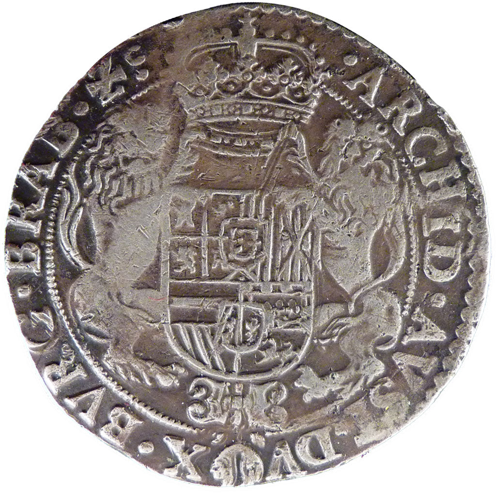 Belgium, Ducaton, 1638, Anvers, EF(40-45), Silver, 31.60
