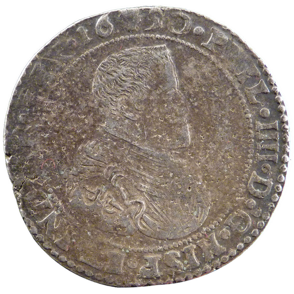 Belgium, Ducaton, 1650, Anvers, VF(30-35), Silver, 32.30
