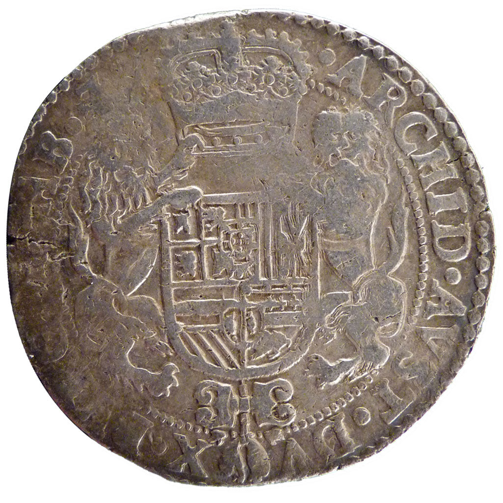 Belgium, Ducaton, 1650, Anvers, VF(30-35), Silver, 32.30