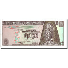 Billet, Guatemala, 1/2 Quetzal, 1992, 1992-02-14, KM:72b, NEUF