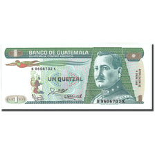 Banknote, Guatemala, 1 Quetzal, 1988, 1988-01-06, KM:66, UNC(64)