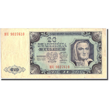 Banknote, Poland, 20 Zlotych, 1948, 1948, KM:137, EF(40-45)