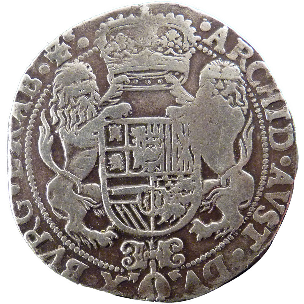 Belgium, Ducaton, 1650, Anvers, VF(30-35), Silver, 32.50