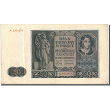 Banknote, Poland, 50 Zlotych, 1941, 1941, KM:102, EF(40-45)
