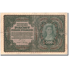 Banknote, Poland, 500 Marek, 1919, 1919-08-23, KM:28, EF(40-45)