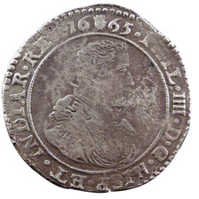 Belgium, Ducaton, 1665, Anvers, VF(30-35), Silver, 31.40