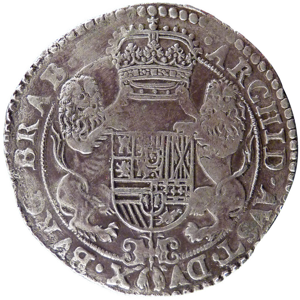 Belgium, Ducaton, 1665, Anvers, VF(30-35), Silver, 31.40