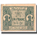 Banknote, Morocco, 1 Franc, 1944, 1944-04-06, KM:42, AU(50-53)
