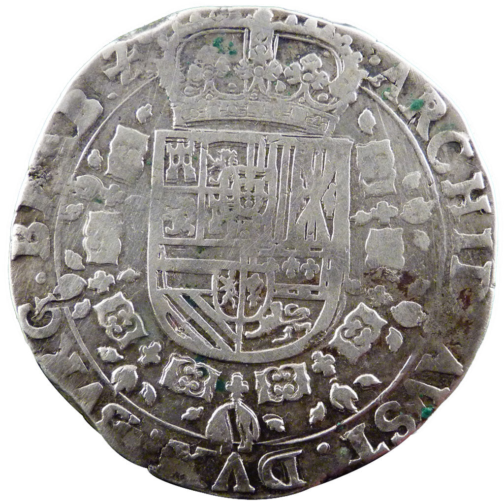 Belgium, Patagon, 1632, Anvers, VF(20-25), Silver, 27.70