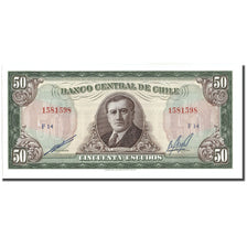 Billete, 50 Escudos, Chile, KM:140b, UNC