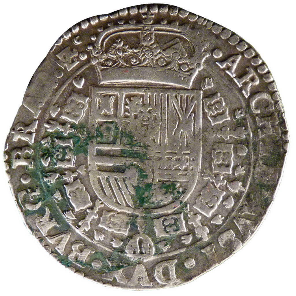 Belgium, Patagon, 1653, Anvers, VF(30-35), Silver, 27.80
