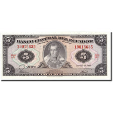 Banknote, Ecuador, 5 Sucres, 1983, 1983-04-20, KM:108b, UNC(65-70)