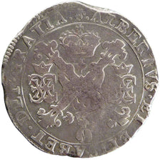 SPANISH NETHERLANDS, Patagon, 1621, Antwerp, KM #35.1, VF(30-35), Silver, 27.70