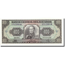 Banknote, Ecuador, 100 Sucres, 1988, 1988-06-08, KM:123Aa, UNC(65-70)