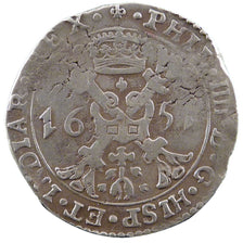 Belgium, Patagon, 1651, Brugges, VF(20-25), Silver, 27.90