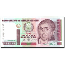 Biljet, Peru, 1,000,000 Intis, 1990, 1990-01-05, KM:148, NIEUW