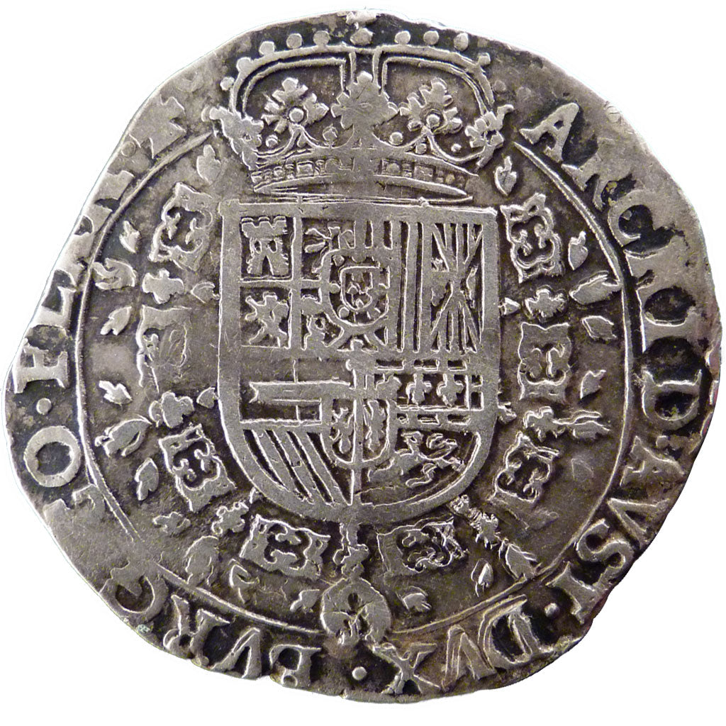 Belgium, Patagon, 1665, Brugges, EF(40-45), Silver, 27.90