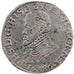 Belgium, 1/2 Ecu, 1586, Tournai, AU(50-53), Silver, 17.00