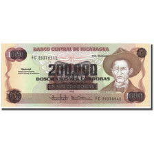 Geldschein, Nicaragua, 200,000 Córdobas on 1000 Córdobas, 1979, 1979-07-19