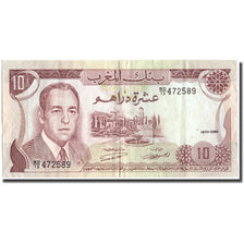 Geldschein, Marokko, 10 Dirhams, 1970, 1970, KM:57a, SS+
