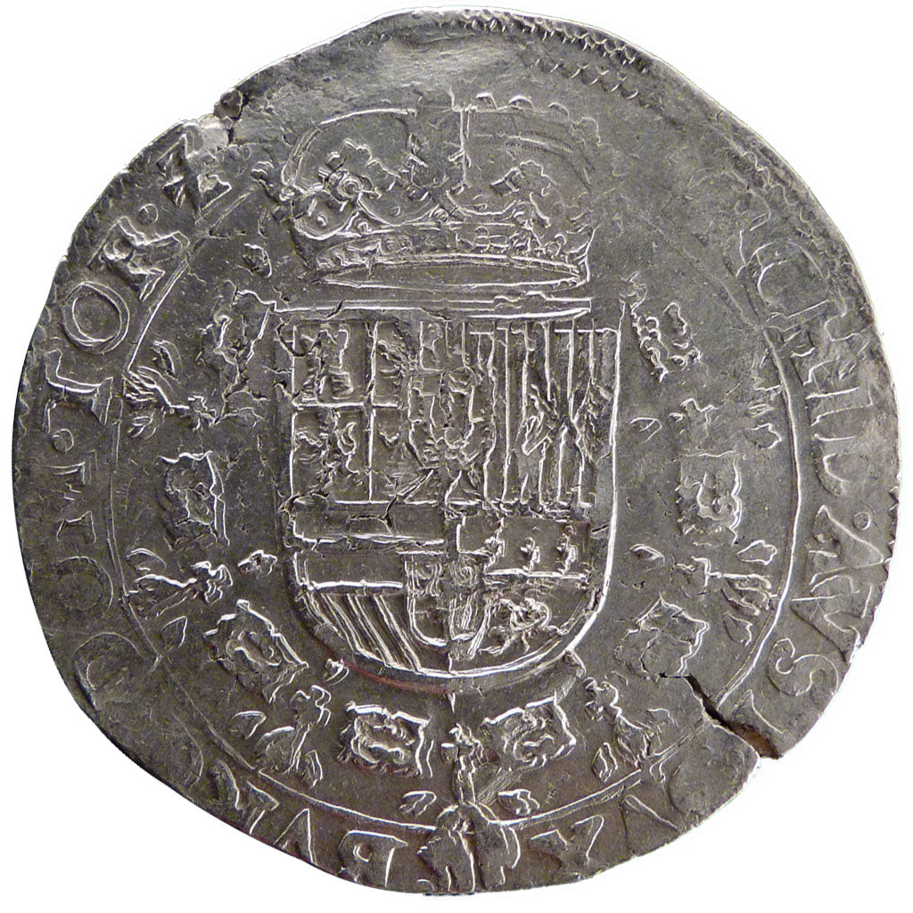 Belgium, Patagon, 1633, Tournai, EF(40-45), Silver, 28.10