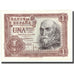 Banknote, Spain, 1 Peseta, 1953, 1953-07-22, KM:144a, AU(55-58)