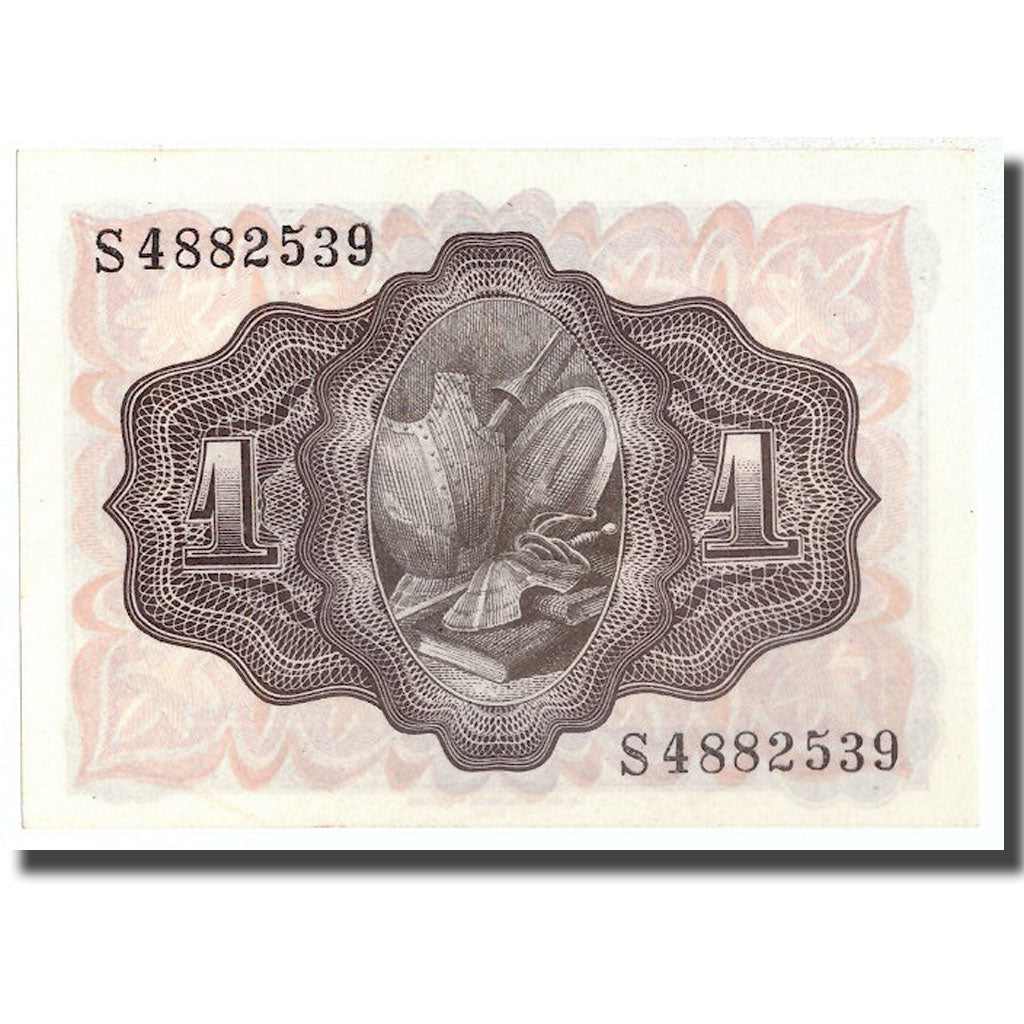 Banknote, Spain, 1 Peseta, 1951, 1951-11-19, KM:139a, UNC(65-70)