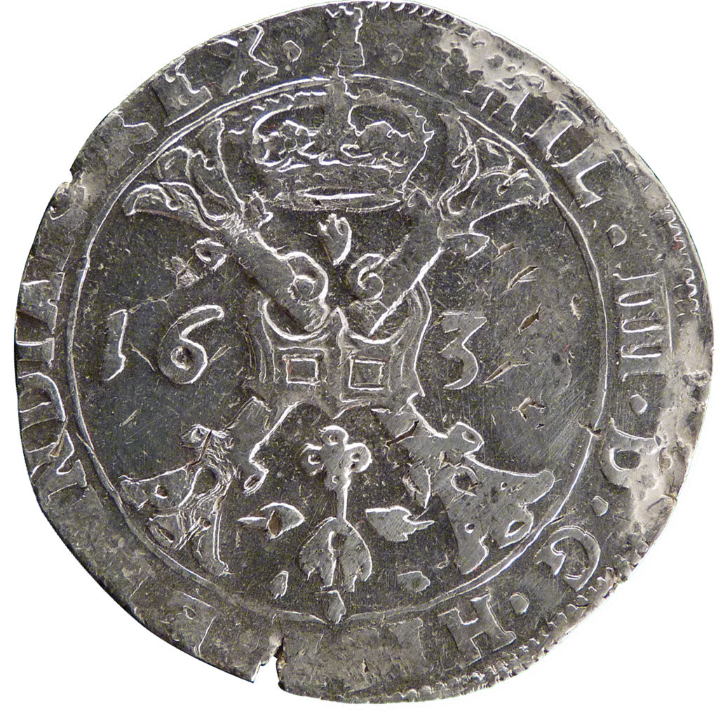 Belgium, Patagon, Tournai, VF(30-35), Silver, 28.00