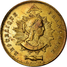France, Token, Drapeau Offert par la Garde Nationale de Paris à Lille, 1848