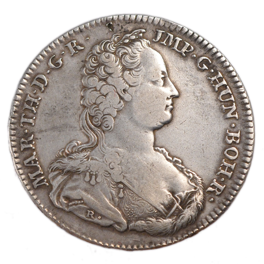 Belgium, Ducaton, 1752, Anvers, KM #8, EF(40-45), Silver, 33.00