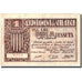 Banknot, Hiszpania, 1 Peseta, Vilaboi, 1937, 1937, EF(40-45)