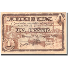 Banknote, Spain, 1 Peseta, Tortosa, 1937, 1937, VF(20-25)