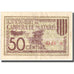 Banknot, Hiszpania, 50 Centimos, Mataro, 1937, 1937, EF(40-45)