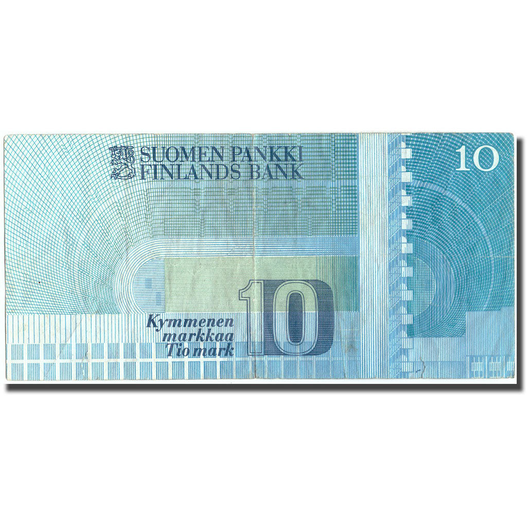Banknote, Finland, 10 Markkaa, 1986, 1986, KM:113a, VF(20-25)