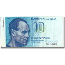 Banknote, Finland, 10 Markkaa, 1986, 1986, KM:113a, VF(20-25)