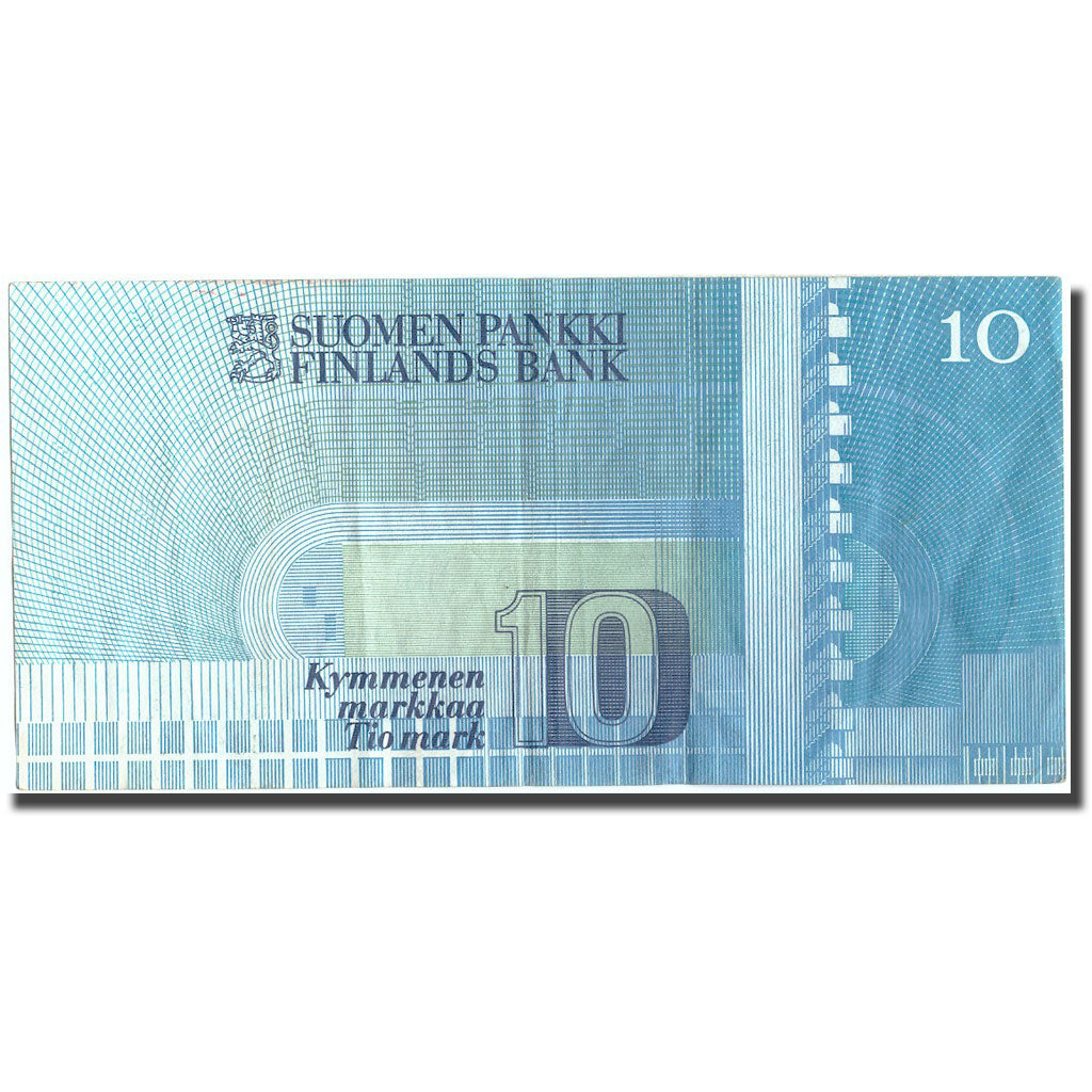Banknote, Finland, 10 Markkaa, 1986, 1986, KM:113a, VF(20-25)