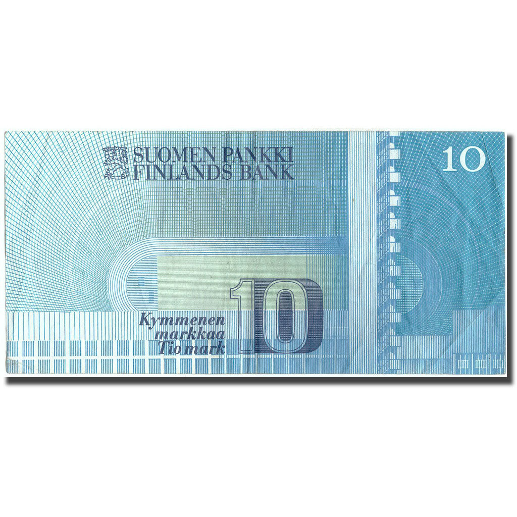 Banknote, Finland, 10 Markkaa, 1986, 1986, KM:113a, VF(20-25)
