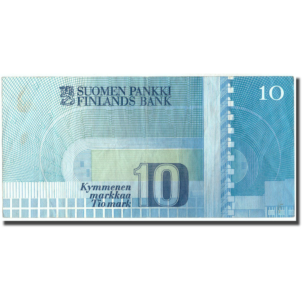 Banknote, Finland, 10 Markkaa, 1986, 1986, KM:113a, VF(20-25)