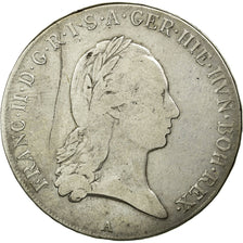 Munten, NEDERLANDS OOSTENRIJK, Franz II, Kronenthaler, 1794, Vienne, FR, Zilver