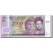 Billete, 2000 Guaranies, 2011, Paraguay, 2011, UNC