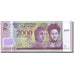 Billete, 2000 Guaranies, 2011, Paraguay, 2011, UNC