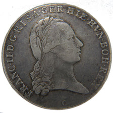 Belgium, Kronenthaler, 1796, Prague, KM #62.1, VF(30-35), Silver, 29.20