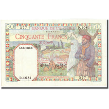 Banknote, Algeria, 50 Francs, 1942, 1942-06-08, KM:84, AU(55-58)
