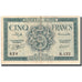 Banknote, Algeria, 5 Francs, 1942, 1942-11-16, KM:91, VF(30-35)
