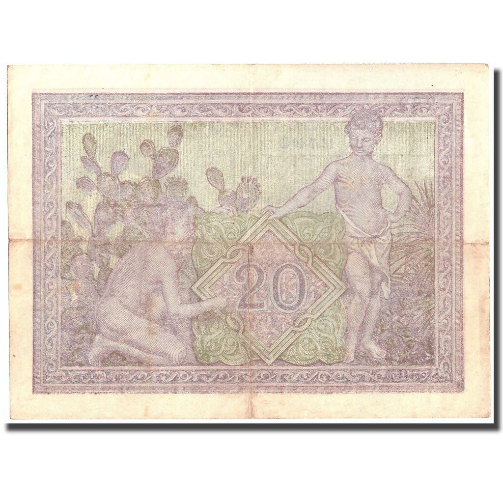 Banknote, Algeria, 20 Francs, 1943, 1943-07-16, KM:92a, EF(40-45)