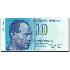 Banknote, Finland, 10 Markkaa, 1986, 1986, KM:113a, VF(30-35)